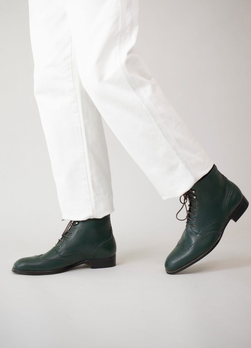 Derby Boots Green Teal - Imagen 4