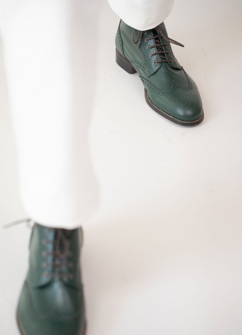 Derby Boots Green Teal - Imagen 5