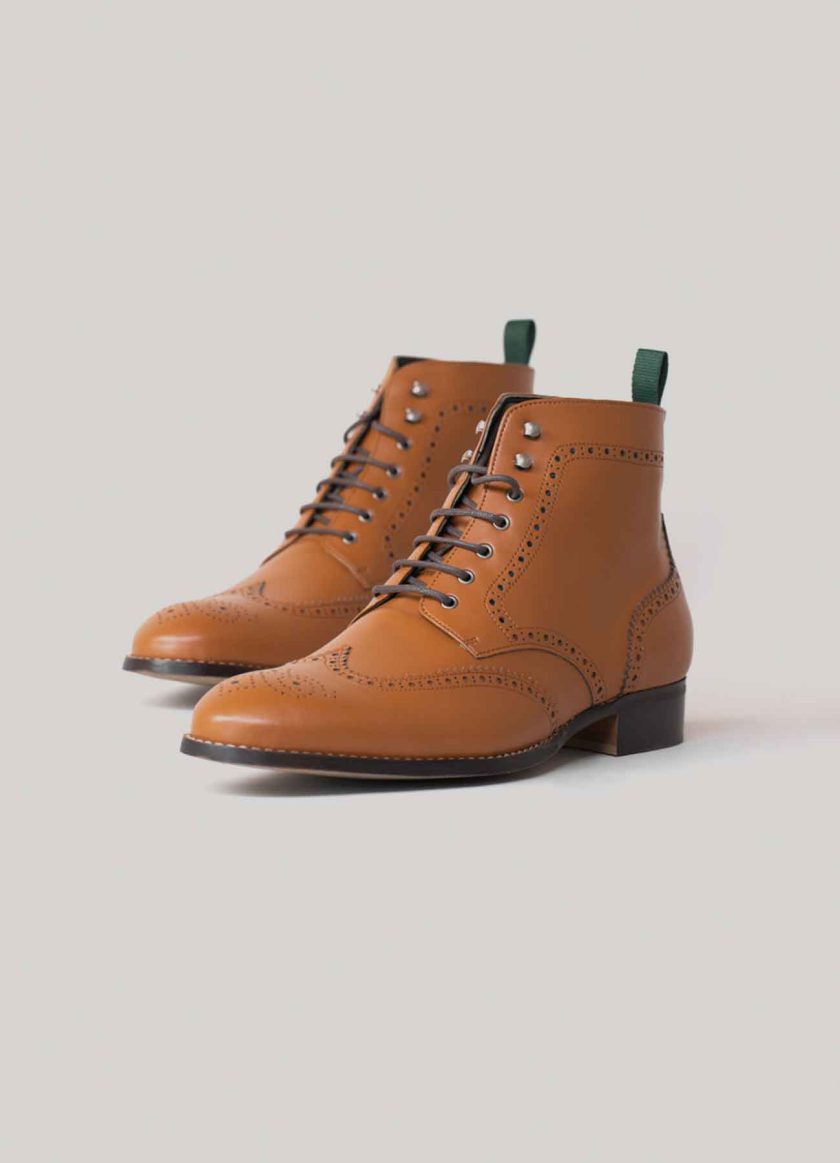 Derby Boots Brown Chocolate - Imagen 2